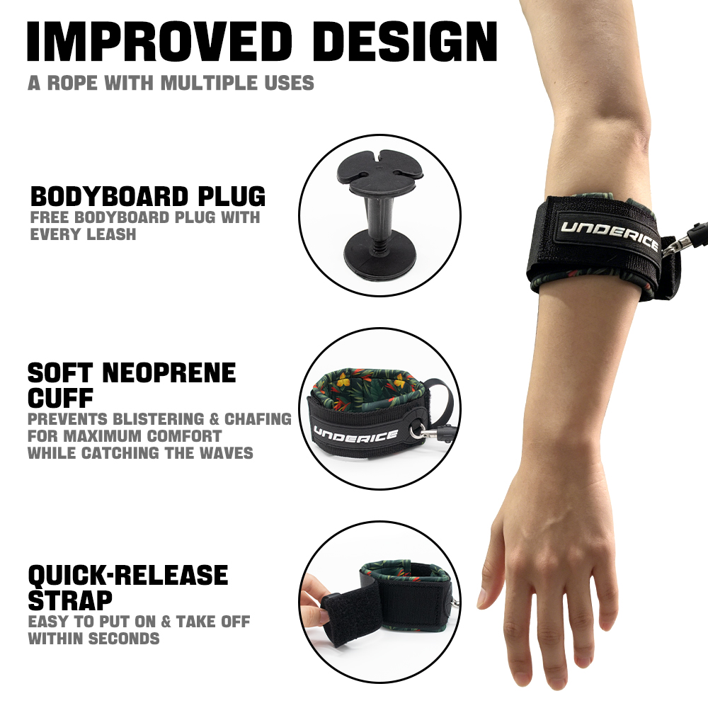 TPU Surfboard Leash Adjustable - Stand Up Paddle Leash incelemesi ve fiyatı