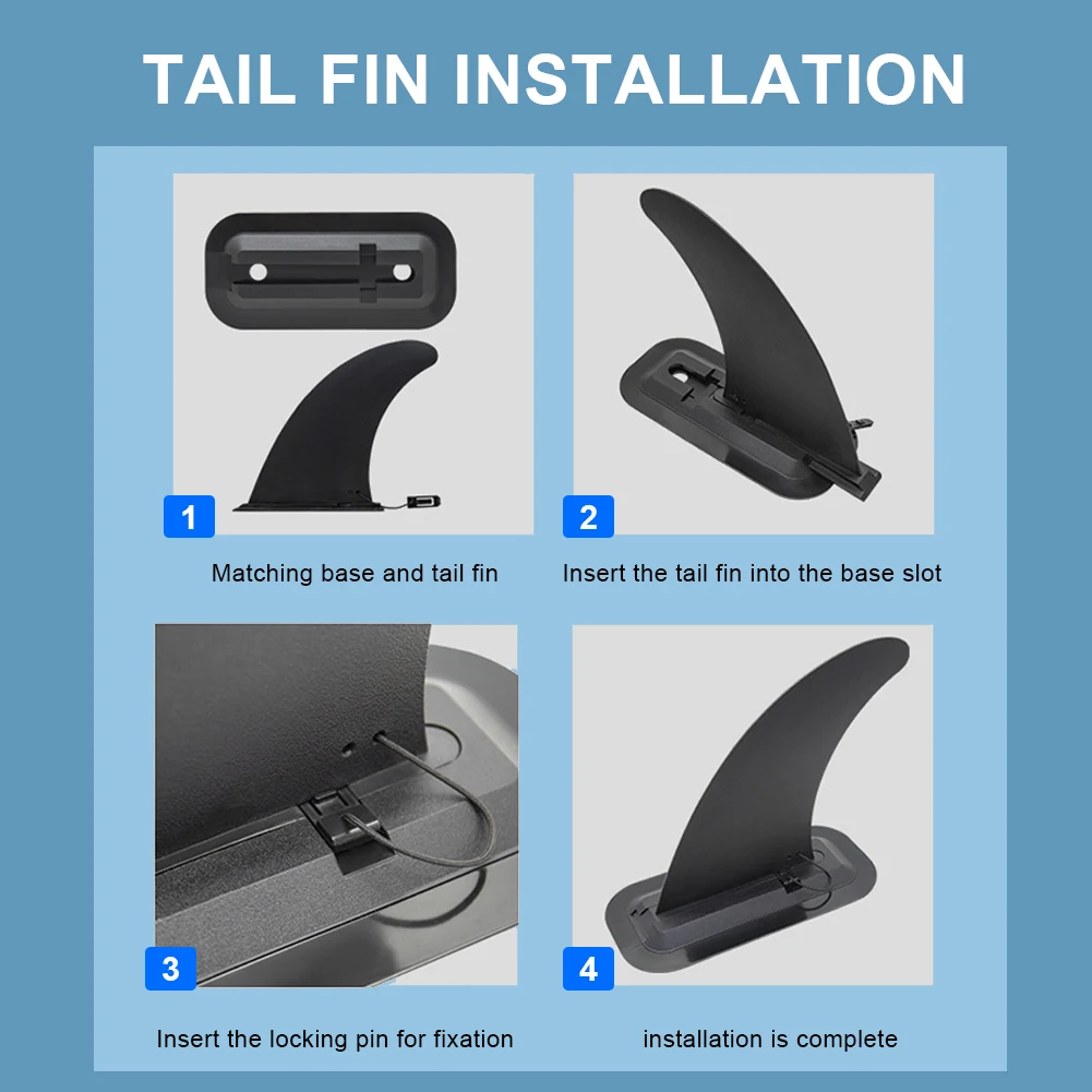Slide-in Surfboard Fin Detacha - Stand Up Paddle Leash incelemesi ve fiyatı