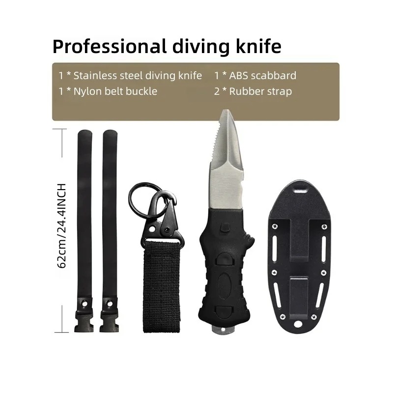Outdoor Water Rescue Knife Spe - Dive Knife Titanium incelemesi ve fiyatı