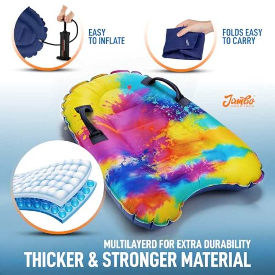 4 Pack Inflatable Surf Body Bo - Bodyboard Boogie Board incelemesi ve fiyatı