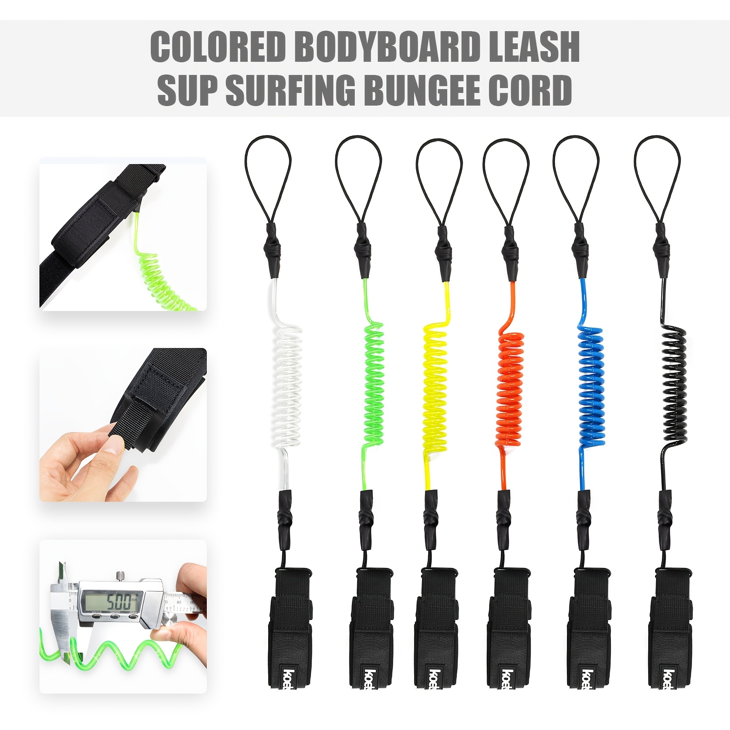 KOETSU Bodyboard Leash, 5mm TP - Stand Up Paddle Leash incelemesi ve fiyatı