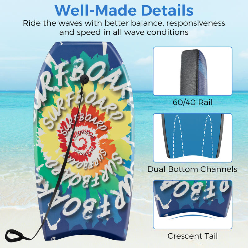 33/37/41 Inches Lightweight Bo - Bodyboard Boogie Board incelemesi ve fiyatı