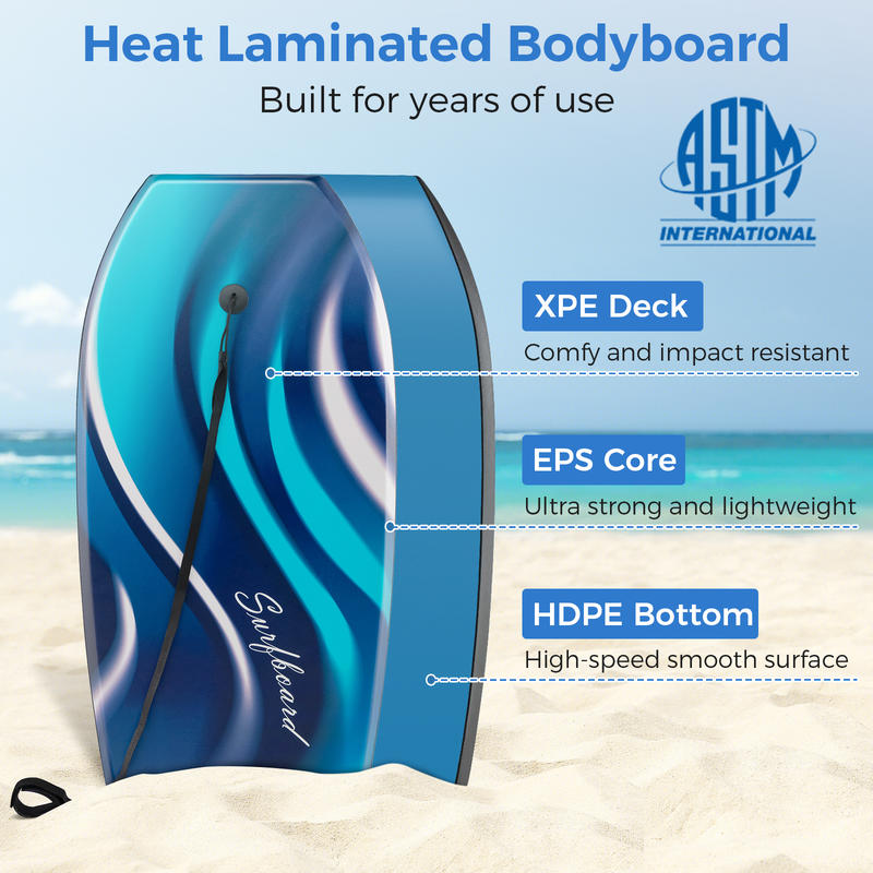 33/37/41 Inches Lightweight Bo - Bodyboard Boogie Board incelemesi ve fiyatı