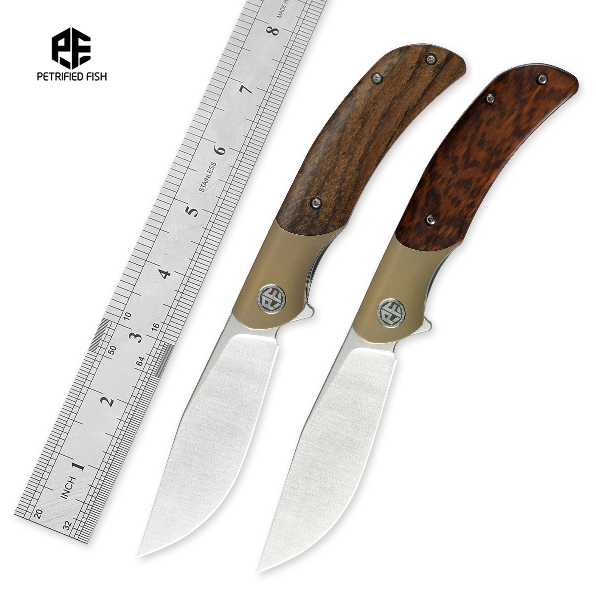 Petrified Fish PFP09 Folding K - Dive Knife Titanium incelemesi ve fiyatı