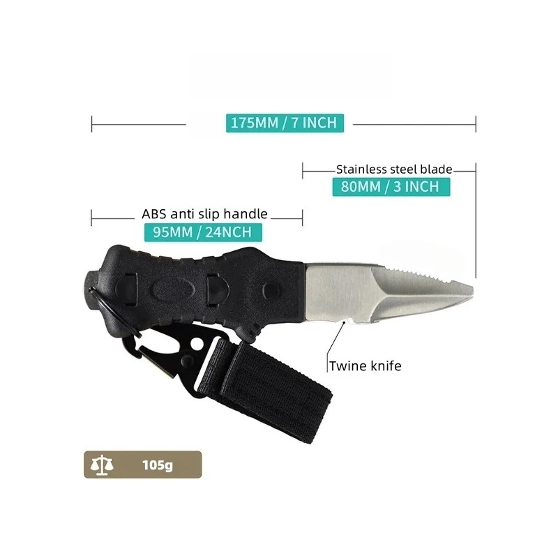 Outdoor Water Rescue Knife, St - Dive Knife Titanium incelemesi ve fiyatı