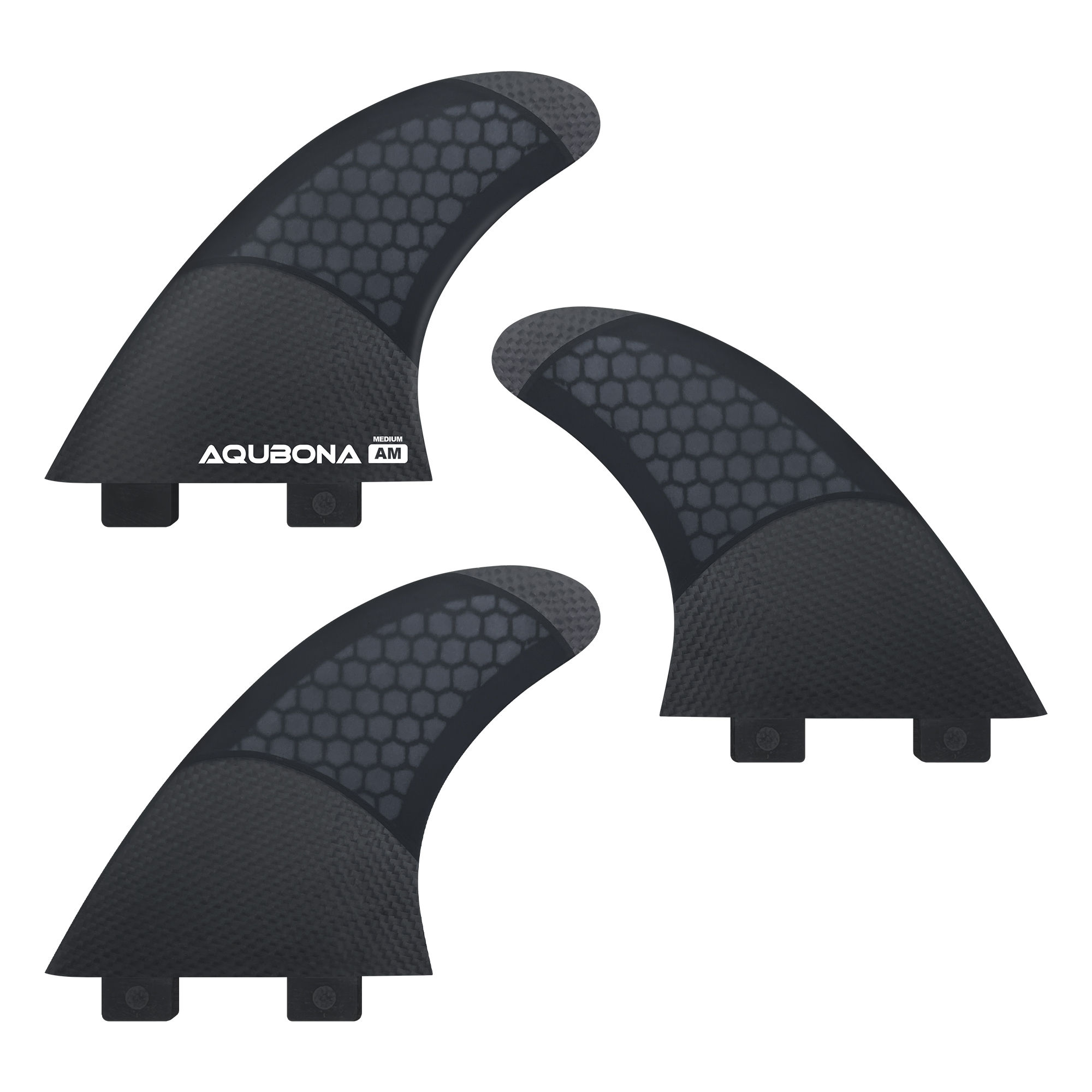 AQUBONA 3 Pcs Surf Fin Half Ca - Stand Up Paddle Leash incelemesi ve fiyatı