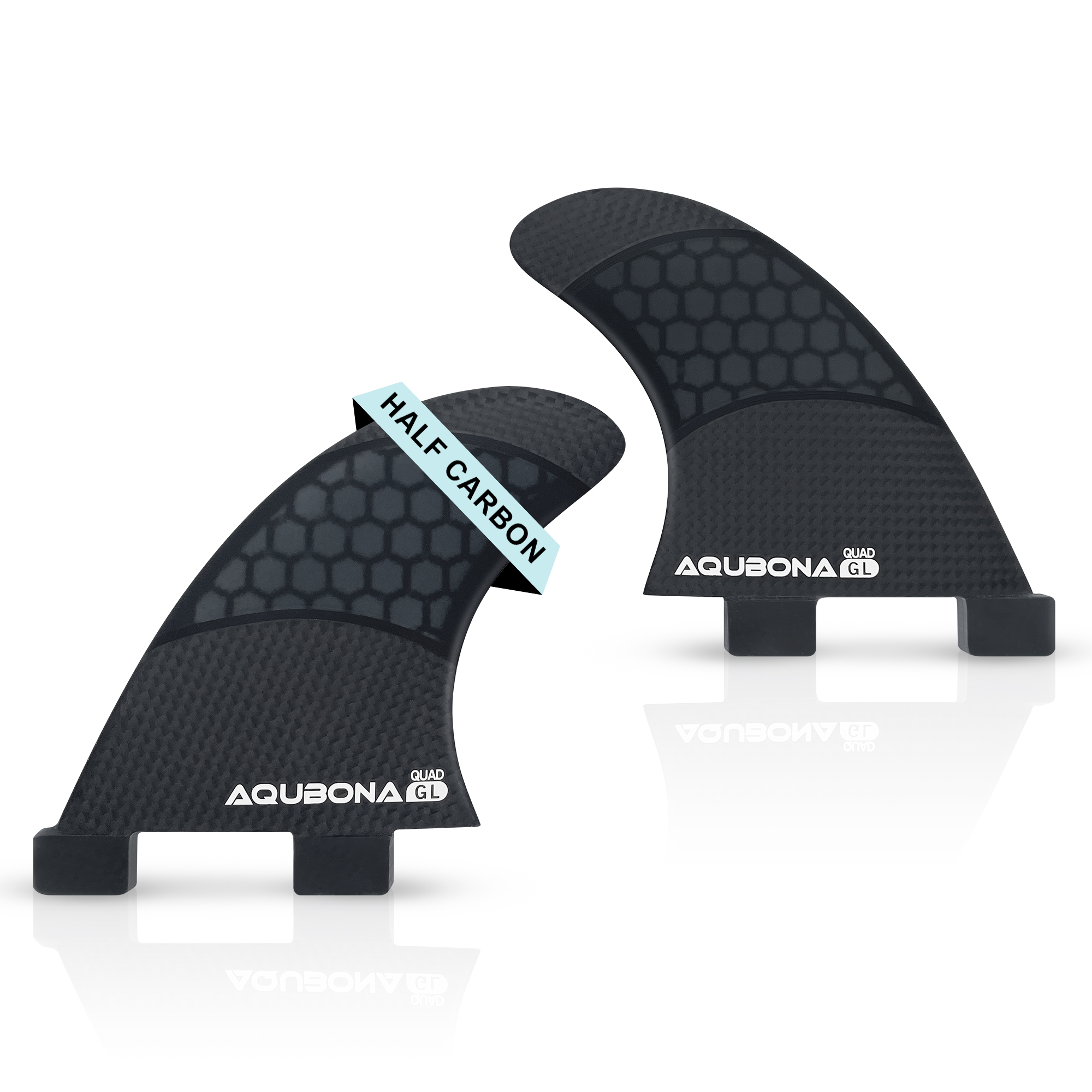 AQUBONA 3 Pcs Surf Fin Half Ca - Stand Up Paddle Leash incelemesi ve fiyatı