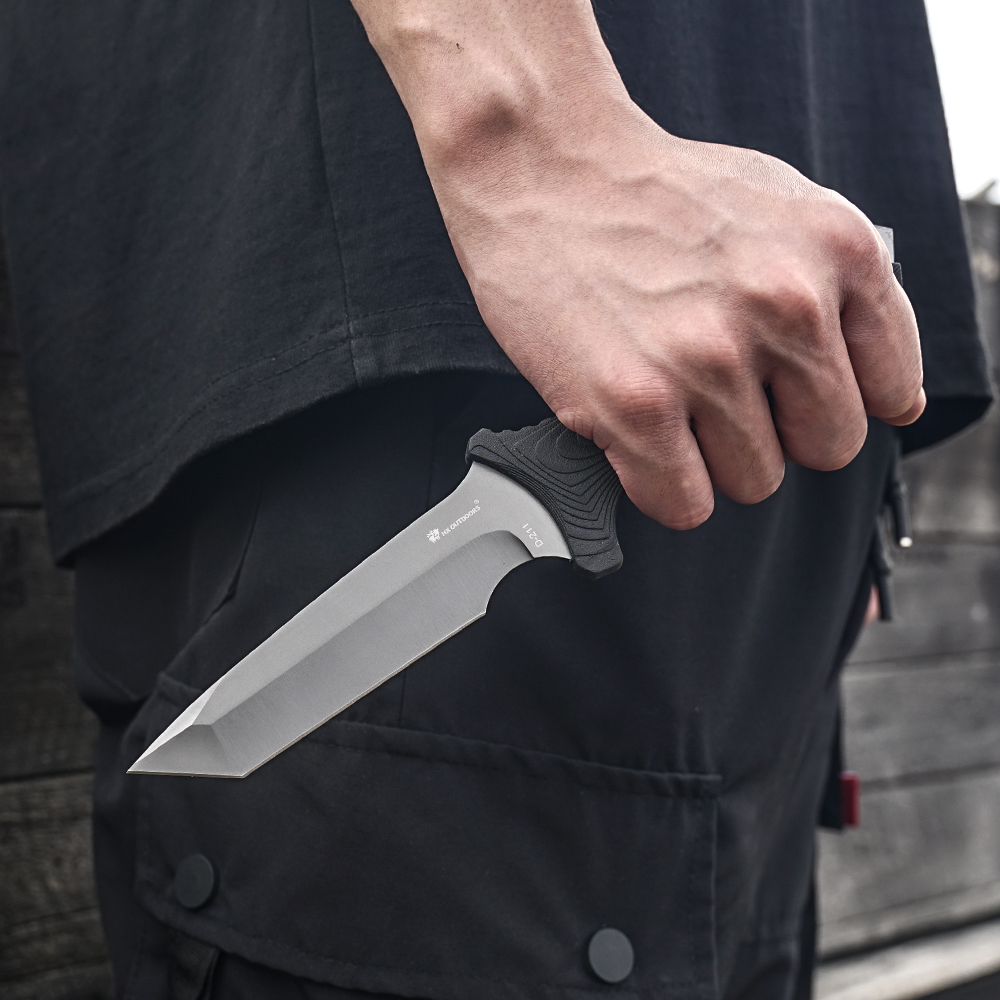 Survival Fixed Blade Knife EDC - Dive Knife Titanium incelemesi ve fiyatı
