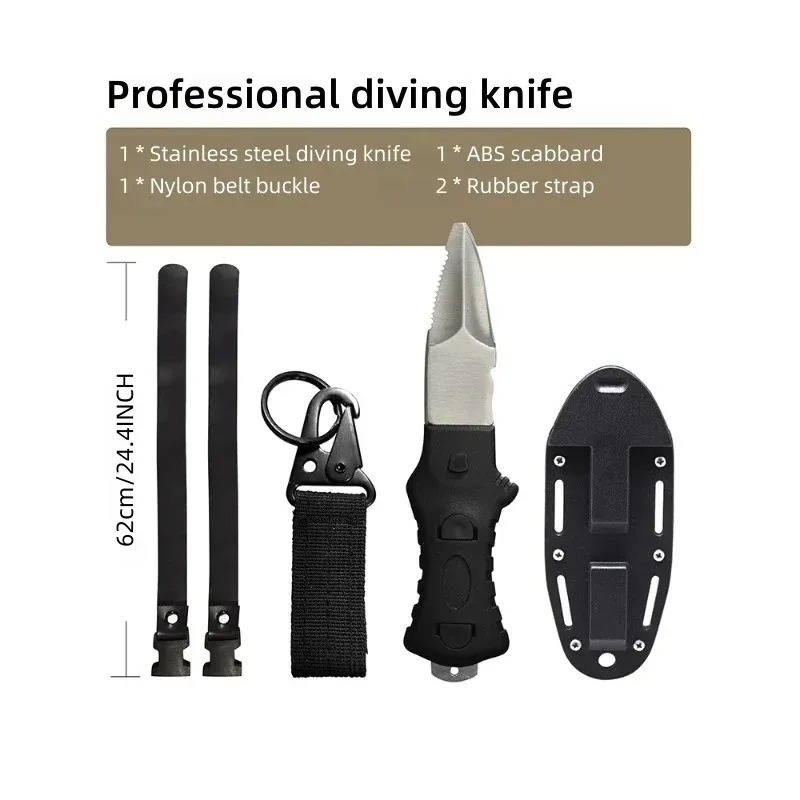 Outdoor Water Rescue Knife Spe - Dive Knife Titanium incelemesi ve fiyatı