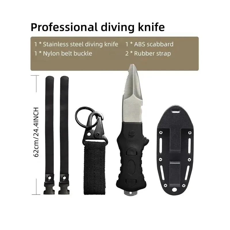 Outdoor Water Rescue Knife Spe - Dive Knife Titanium incelemesi ve fiyatı