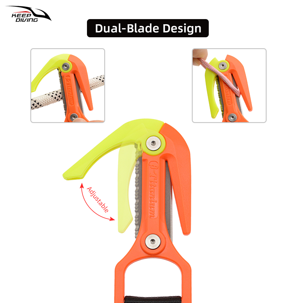 1PCS Scuba Diving Titanium All - Dive Knife Titanium incelemesi ve fiyatı
