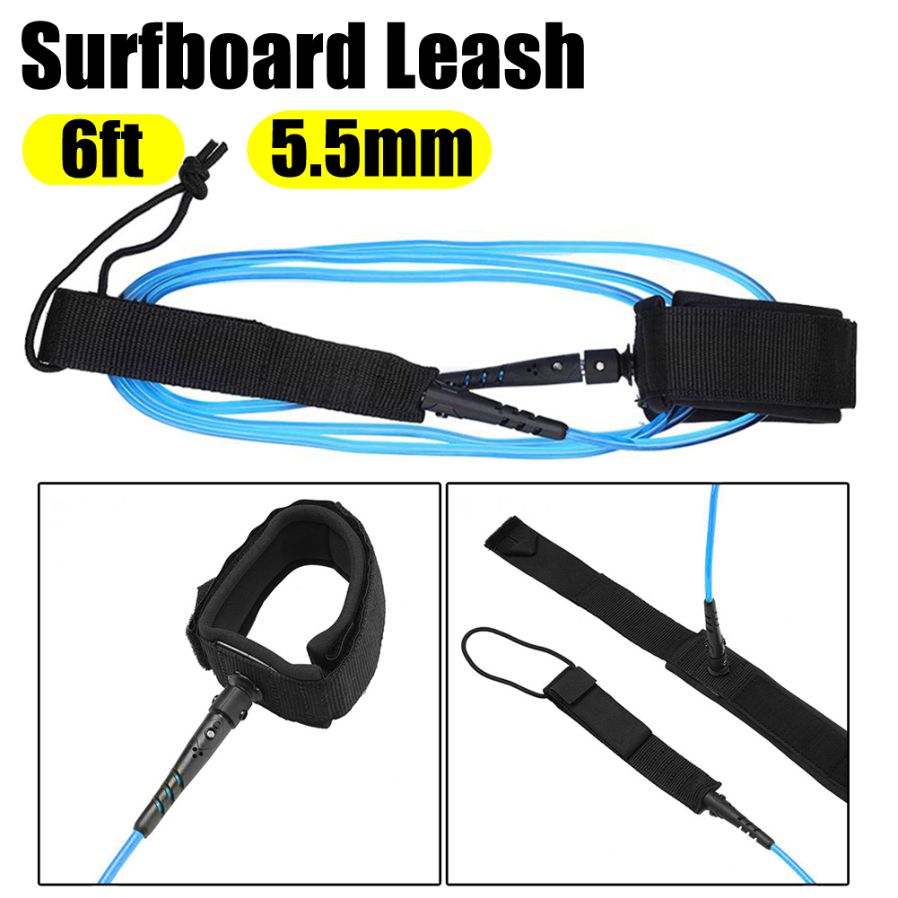 6ft 5.5MM TPU Surfboard Ankle  - Stand Up Paddle Leash incelemesi ve fiyatı