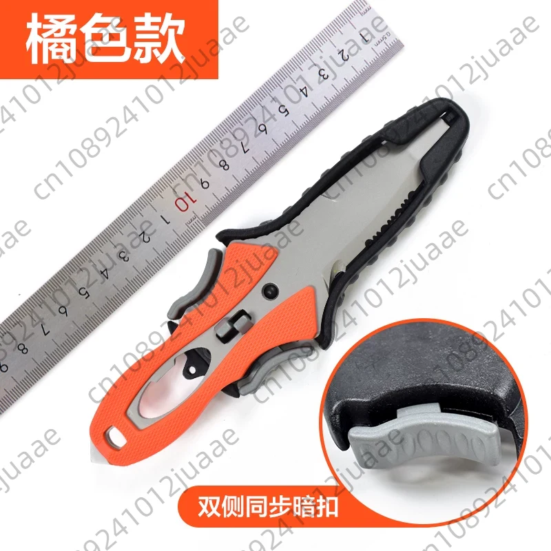Water Rescue Knife Outdoor Rop - Dive Knife Titanium incelemesi ve fiyatı